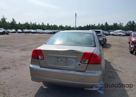 2004 Honda Civic Lx из США, поврежденный, VIN 2HGES16594H615254